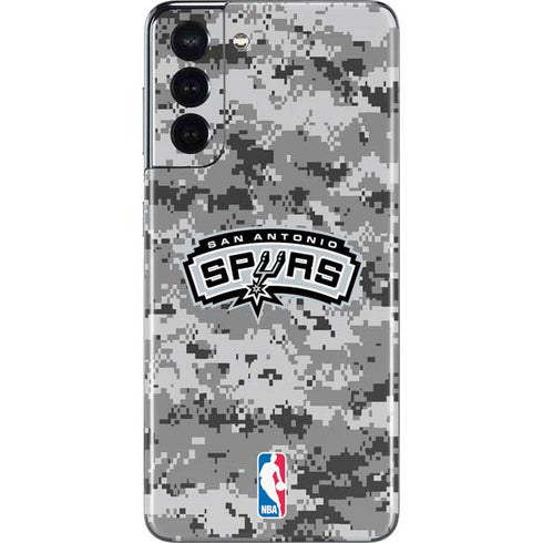 NBA San Antonio Spurs Digi Camo Galaxy S21 5G Skin