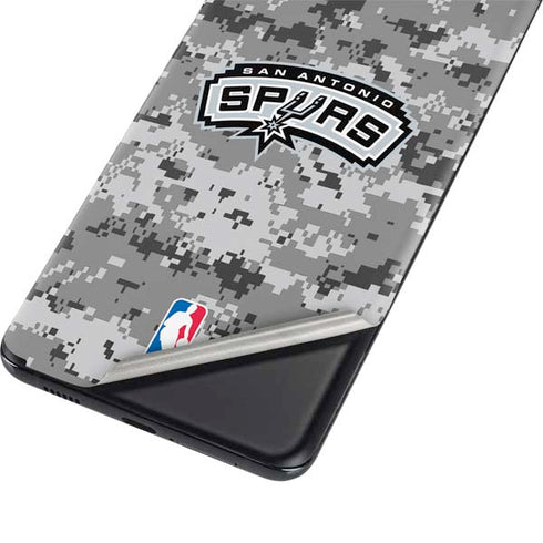 NBA San Antonio Spurs Digi Camo Galaxy S21 Ultra 5G Skin