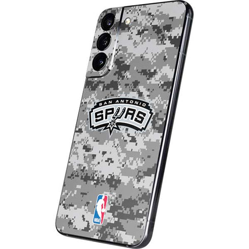 NBA San Antonio Spurs Digi Camo Galaxy S22 Plus Skin