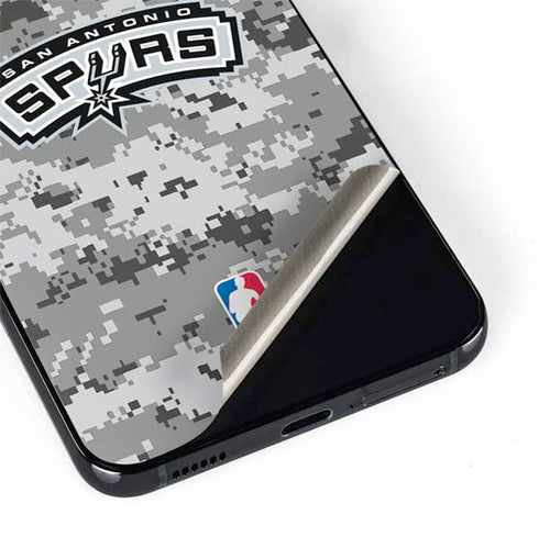 NBA San Antonio Spurs Digi Camo Galaxy S22 Plus Skin