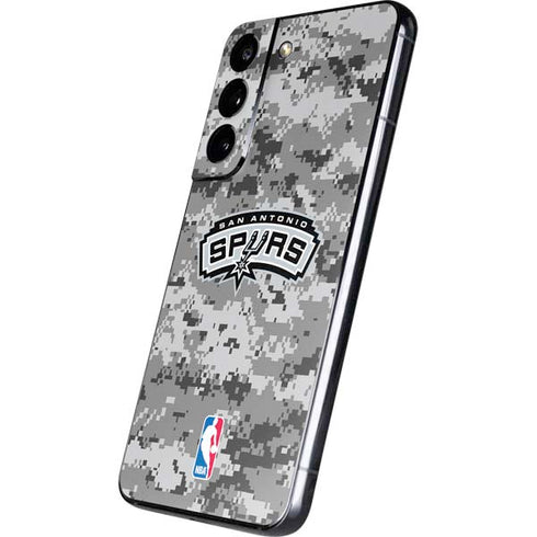 NBA San Antonio Spurs Digi Camo Galaxy S22 Skin