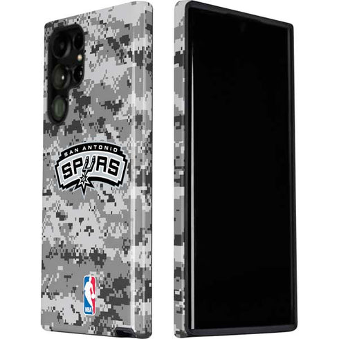 NBA San Antonio Spurs Digi Camo Galaxy S22 Ultra Pro Case