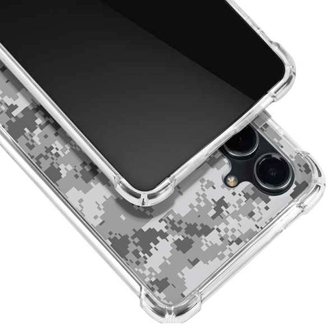 NBA San Antonio Spurs Digi Camo Galaxy S23 FE Clear Case