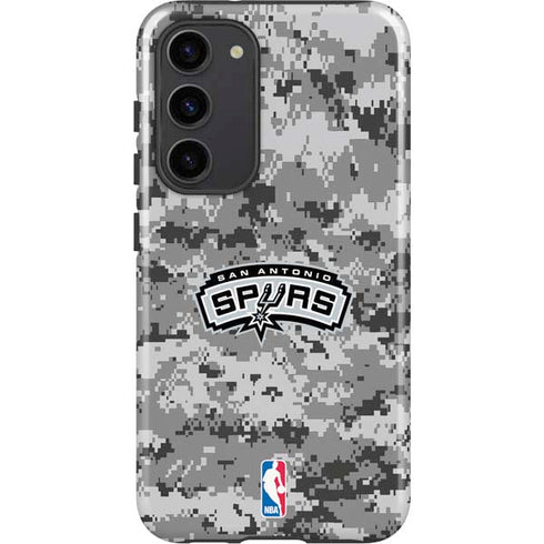 NBA San Antonio Spurs Digi Camo Galaxy S23 Plus Pro Case