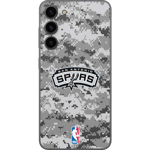 NBA San Antonio Spurs Digi Camo Galaxy S23 Plus Skin