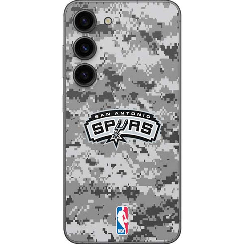 NBA San Antonio Spurs Digi Camo Galaxy S23 Skin