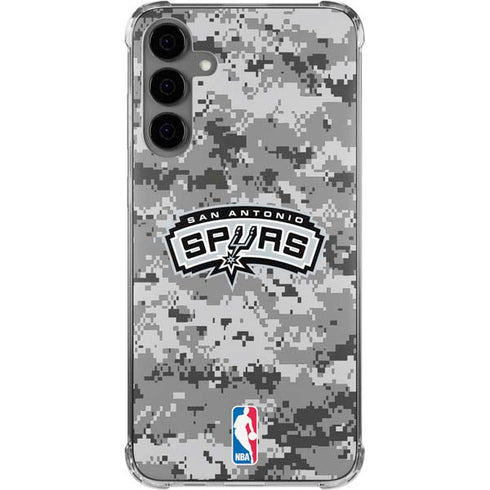 NBA San Antonio Spurs Digi Camo Galaxy S24 Plus Clear Case