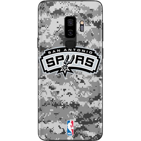 NBA San Antonio Spurs Digi Camo Galaxy S9 Plus Skin