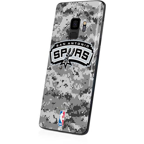 NBA San Antonio Spurs Digi Camo Galaxy S9 Skin