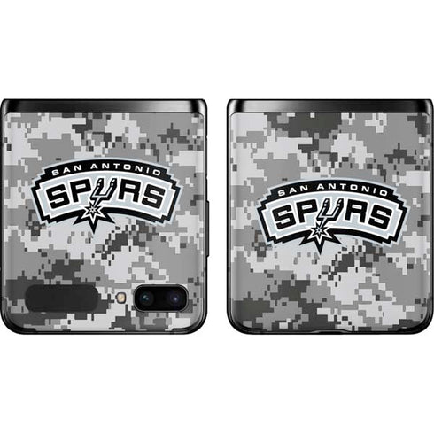 NBA San Antonio Spurs Digi Camo Galaxy Z Flip Skin