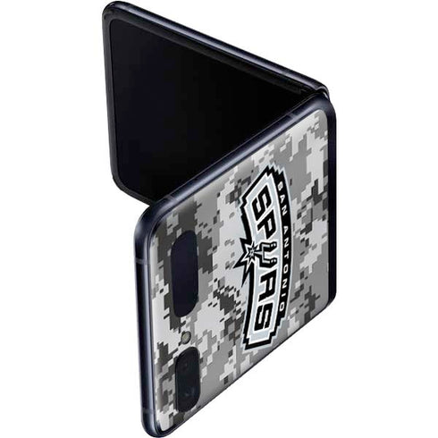 NBA San Antonio Spurs Digi Camo Galaxy Z Flip Skin