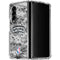 NBA San Antonio Spurs Digi Camo Galaxy Z Fold4 5G Clear Case