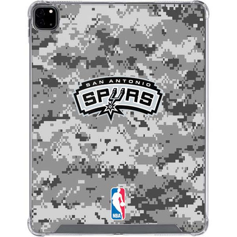 NBA San Antonio Spurs Digi Camo iPad Pro 12.9in (2020) Clear Case