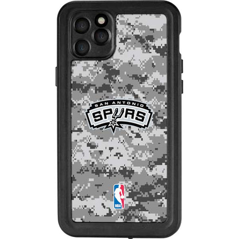 NBA San Antonio Spurs Digi Camo iPhone 11 Pro Max Waterproof Case