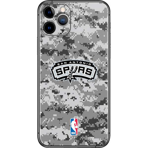 NBA San Antonio Spurs Digi Camo iPhone 11 Pro Skin