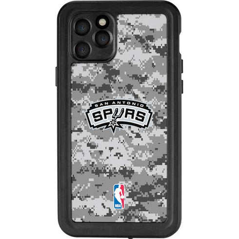 NBA San Antonio Spurs Digi Camo iPhone 11 Pro Waterproof Case