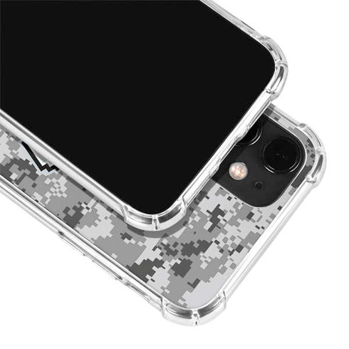 NBA San Antonio Spurs Digi Camo iPhone 12 Clear Case