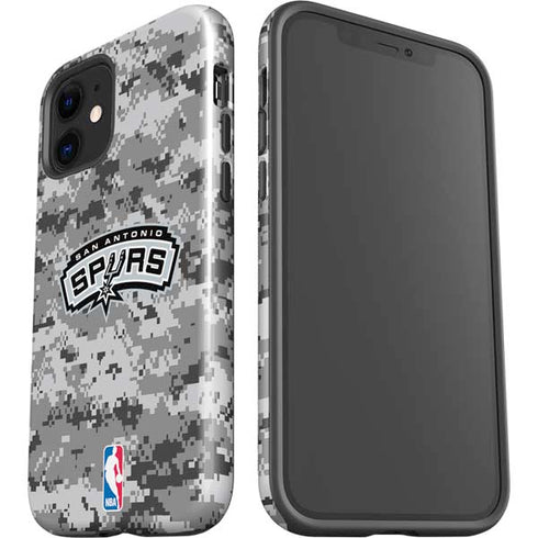 NBA San Antonio Spurs Digi Camo iPhone 12 Impact Case
