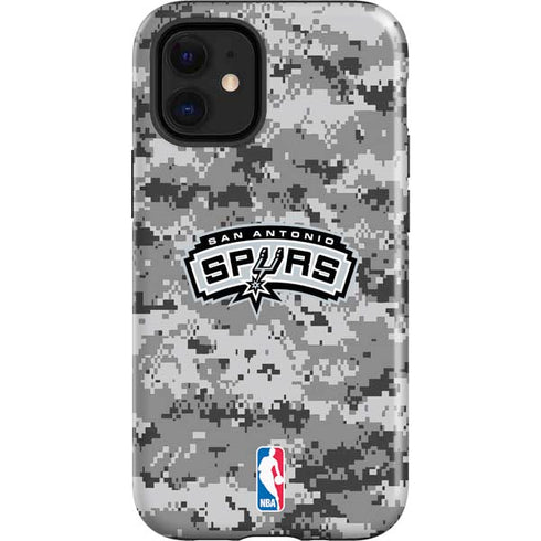 NBA San Antonio Spurs Digi Camo iPhone 12 Mini Impact Case