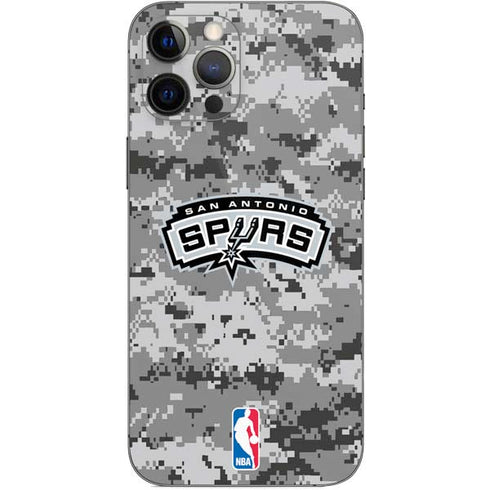 NBA San Antonio Spurs Digi Camo iPhone 12 Pro Max Skin