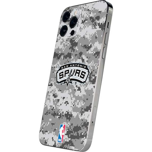NBA San Antonio Spurs Digi Camo iPhone 12 Pro Skin