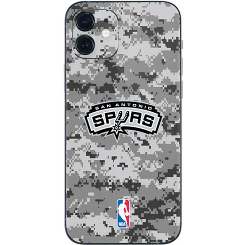 NBA San Antonio Spurs Digi Camo iPhone 12 Skin