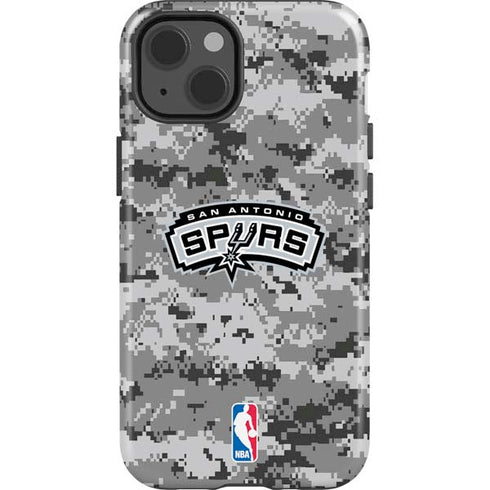 NBA San Antonio Spurs Digi Camo iPhone 13 Impact Case