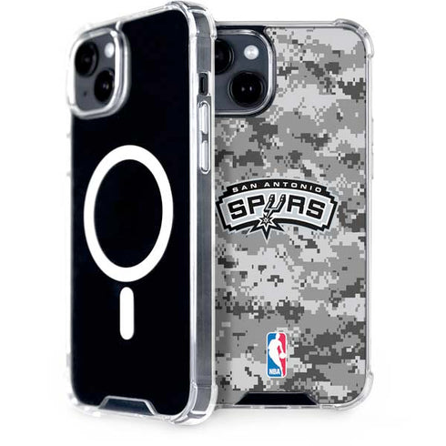 NBA San Antonio Spurs Digi Camo iPhone 13 MagSafe Case
