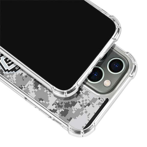 NBA San Antonio Spurs Digi Camo iPhone 13 Pro Clear Case
