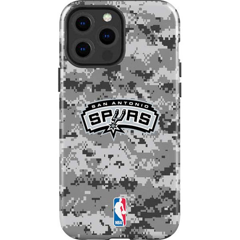 NBA San Antonio Spurs Digi Camo iPhone 13 Pro Max Impact Case