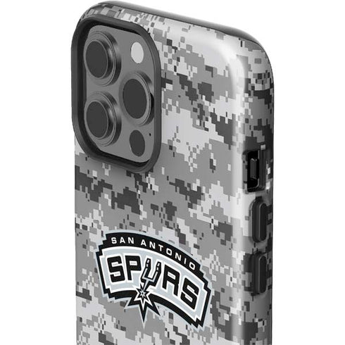 NBA San Antonio Spurs Digi Camo iPhone 13 Pro Max Impact Case