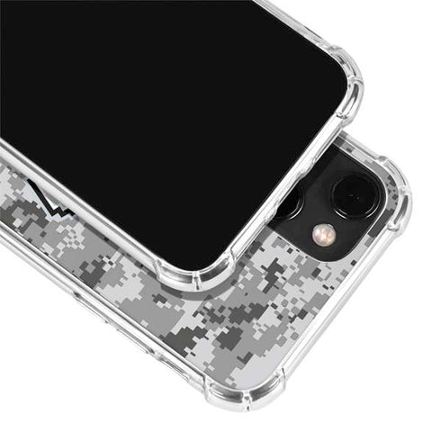 NBA San Antonio Spurs Digi Camo iPhone 15 Plus Clear Case