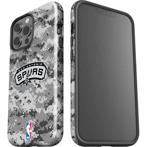 NBA San Antonio Spurs Digi Camo iPhone 15 Pro Max Impact Case