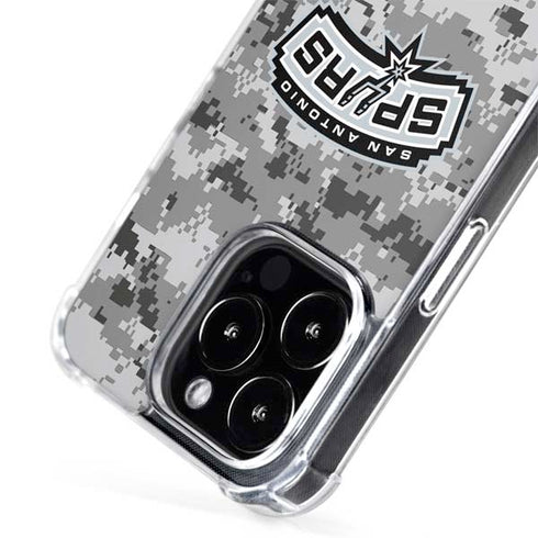 NBA San Antonio Spurs Digi Camo iPhone 15 Pro Max MagSafe Case