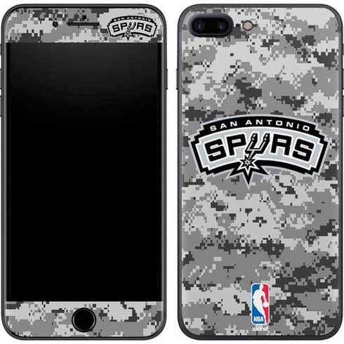 NBA San Antonio Spurs Digi Camo iPhone 8 Plus Skin