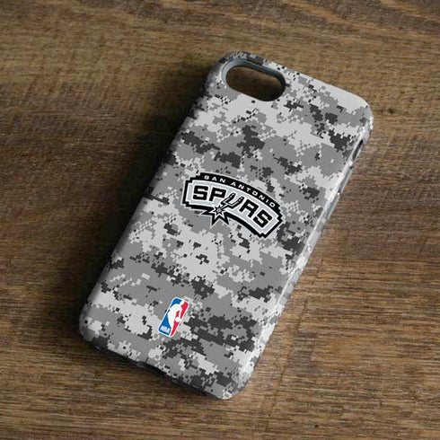 NBA San Antonio Spurs Digi Camo iPhone 8 Pro Case