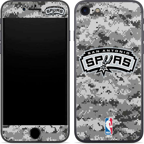 NBA San Antonio Spurs Digi Camo iPhone 8 Skin