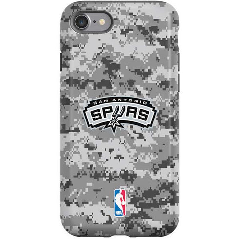 NBA San Antonio Spurs Digi Camo iPhone SE (2nd & 3rd Gen) Pro Case