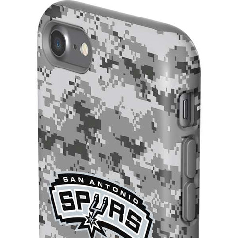 NBA San Antonio Spurs Digi Camo iPhone SE (2nd & 3rd Gen) Pro Case
