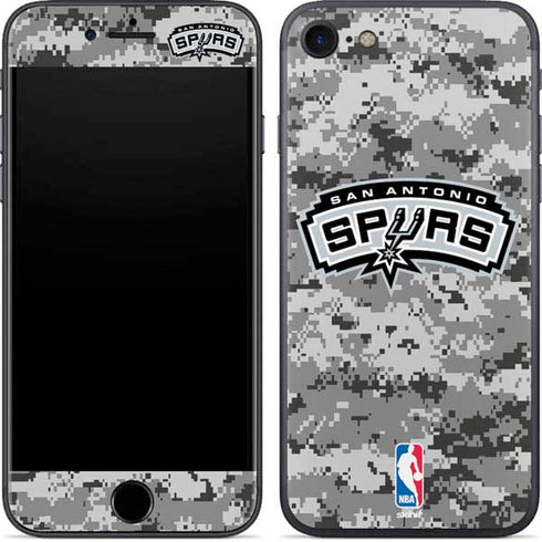 NBA San Antonio Spurs Digi Camo iPhone SE (2nd & 3rd Gen) Skin