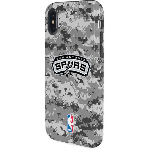 NBA San Antonio Spurs Digi Camo iPhone X Pro Case