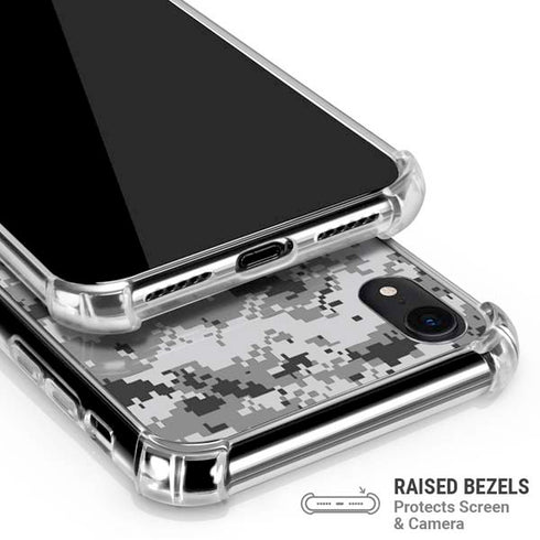 NBA San Antonio Spurs Digi Camo iPhone XR Clear Case