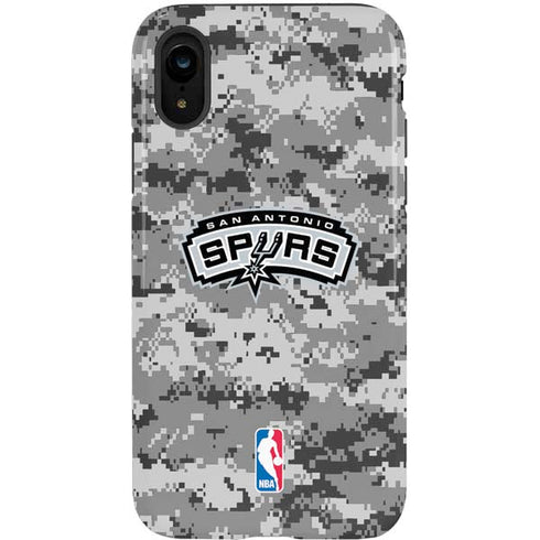 NBA San Antonio Spurs Digi Camo iPhone XR Pro Case