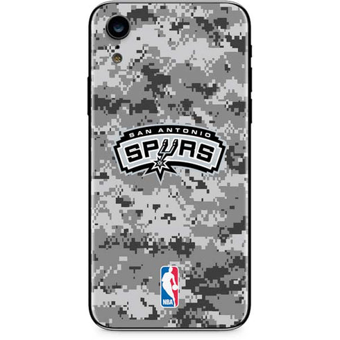 NBA San Antonio Spurs Digi Camo iPhone XR Skin