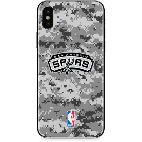 NBA San Antonio Spurs Digi Camo iPhone XS Max Skin