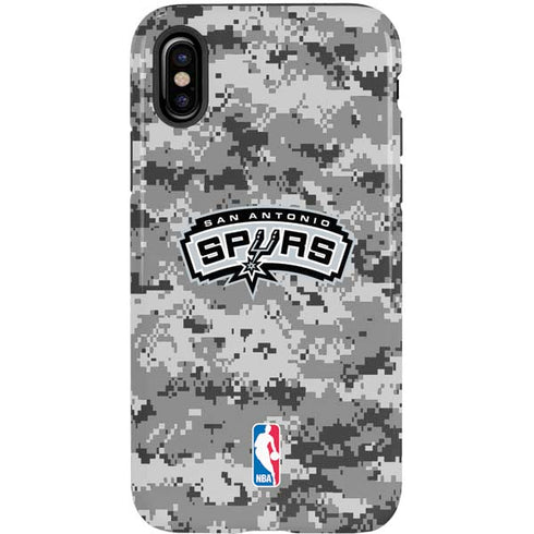 NBA San Antonio Spurs Digi Camo iPhone XS Pro Case