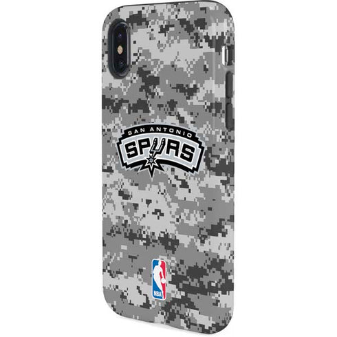 NBA San Antonio Spurs Digi Camo iPhone XS Pro Case
