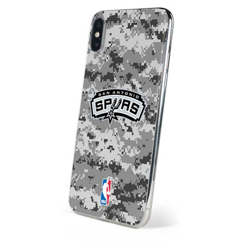 NBA San Antonio Spurs Digi Camo iPhone XS Skin