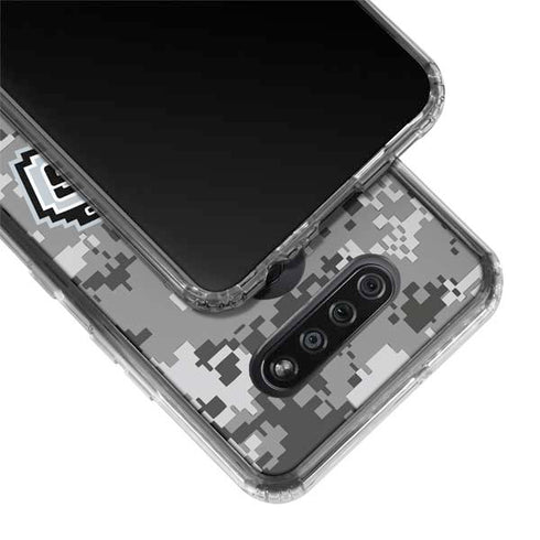 NBA San Antonio Spurs Digi Camo LG K51/Q51 Clear Case