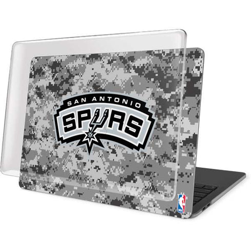 NBA San Antonio Spurs Digi Camo MacBook Pro 15in (2016-19) Case plus Skin